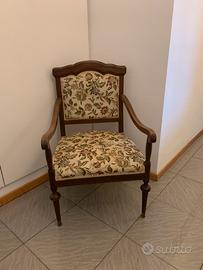 Poltrona stile Liberty