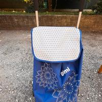 Gimi Floral Tris carrello portaspesa saliscale