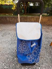 Gimi Floral Tris carrello portaspesa saliscale