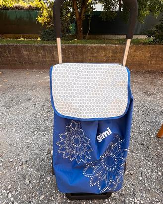 Gimi Floral Tris carrello portaspesa saliscale