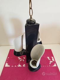 Lampadario Vintage Space Age anni '70