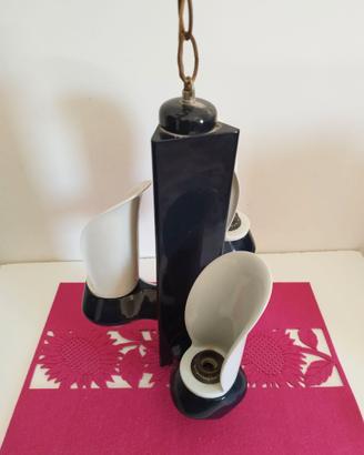 Lampadario Vintage Space Age anni '70