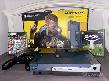 Xbox One X 1TB Cyberpunk 2077 da collezione
