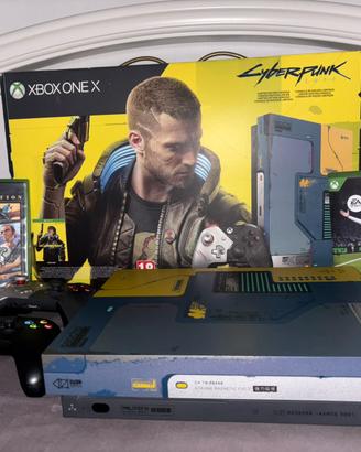 Xbox One X 1TB Cyberpunk 2077 da collezione