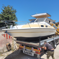 Barca semicabinata 750 diesel