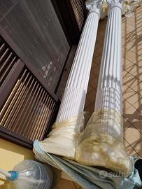 Colonne di gesso.