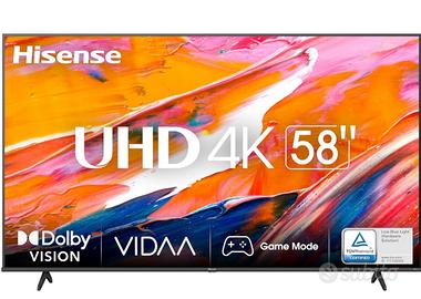 SMART TV Hisense UHD 4K 58”