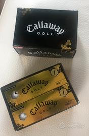 12 palline da golf Callaway Tour i NUOVE