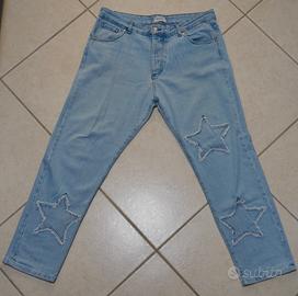 Jeans Blu Relaxed Taglia 46 uomo