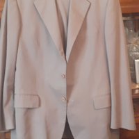 Abito uomo completo in cotone acetato taglia 50/l