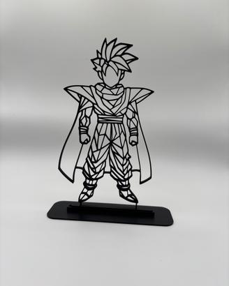 Statuetta Gohan Dragon Ball – Line Art 3D