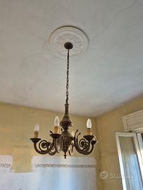 Lampadario classico a sei luci