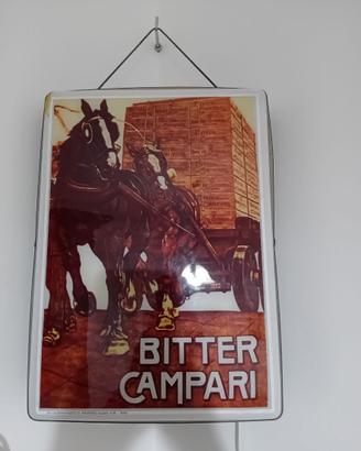 Insegna luminosa campari soda