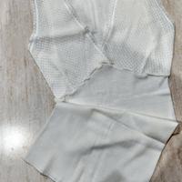 Canottiera intima donna bianca taglia 8