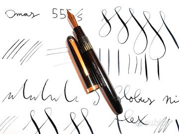 Omas 555s Stilografica Vintage Flex