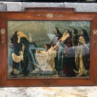 Quadro antico completo di cornice