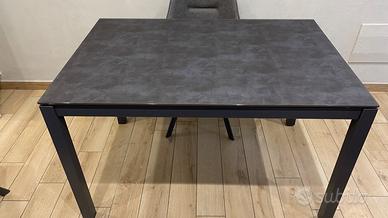 Tavolo Eurosedia in vetro allungabile 190cm