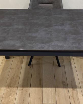 Tavolo Eurosedia in vetro allungabile 190cm