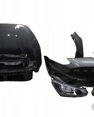 Paraurti cofano musata anteriore completa lampada