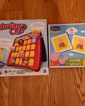 Indovina Chi e Memory Peppa