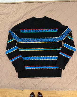 KENZO maglione “Peruvian Stripes” taglia M