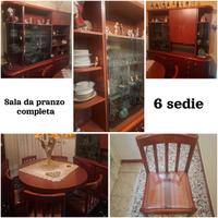 Sala da pranzo in perfette condizioni