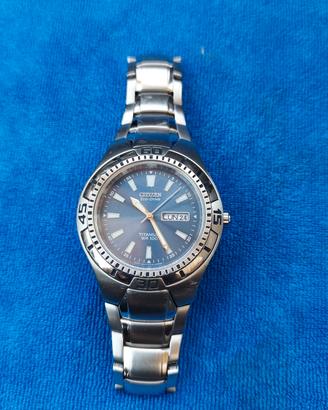 Citizen eco-drive titanium wr 100