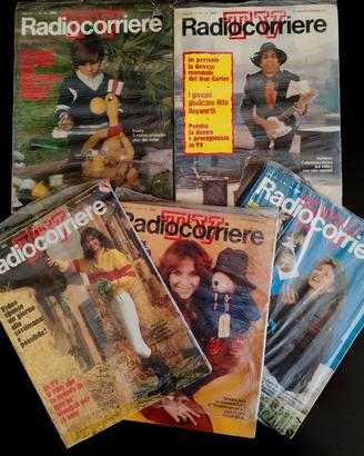 Riviste Radiocorriere TV 1977
