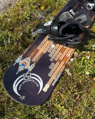 Snowboard bambino F2 / Ftwo + attacchi Burton