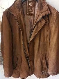 Giubbotto uomo marrone taglia 50