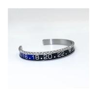 Bracciale Speedometer nero e blu