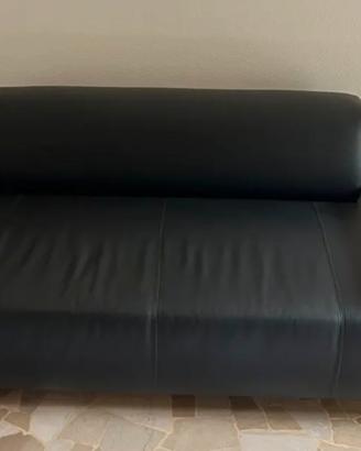 Divano Moroso in pelle nera