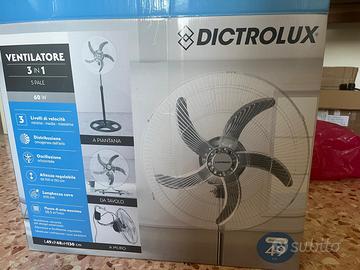 Ventilatore a piantana o da tavolo o a muro