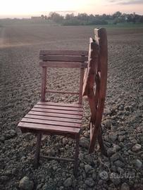 Sedie vintage giardino - coppia