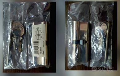 Lotto serrature cilindri chiavi maniglie