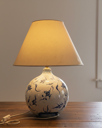 Lampada da tavolo in oro 24k