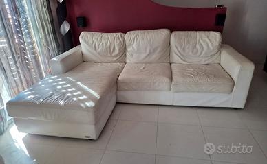 divano in pelle bianca poltrone & sofà 