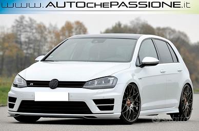 Splitter Spoiler anteriore per VW Golf VII 7 R e R