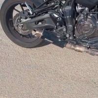 Scarico completo Shark per MT07