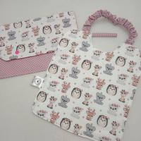 bavaglio e portabavaglio coordinato 