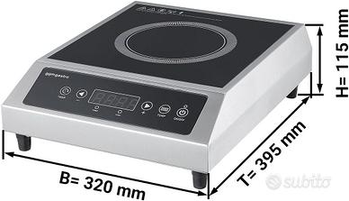 Piastra induzione professionale 2700W