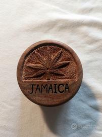 Grinder artigianale in legno - Made in Jamaica