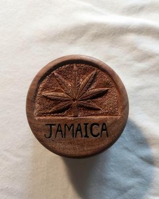 Grinder artigianale in legno - Made in Jamaica