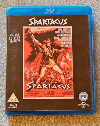 Blu-ray Spartacus di Stanley Kubrick (1960) ed. UK