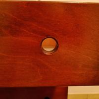 Como in mogano massello