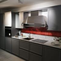 Cucina Snaidero Frame cm. 363 laccata platino