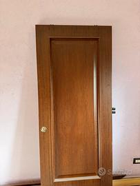 Porta scorrevole legno + telaio e scrigno