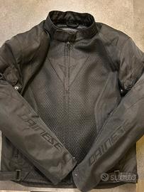 DAINESE Air Crono 2 Tex Jacket Nera (Taglia 52)