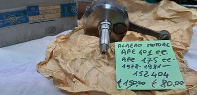Albero motore Ape 401 cc. Ape 175 e 400 