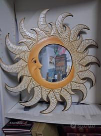 specchio, lampadario +lumetti 